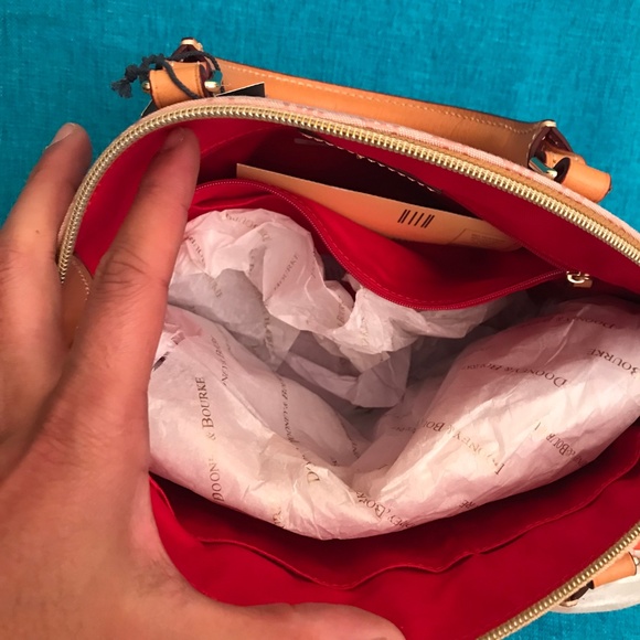 Dooney & Bourke Top Handle Satchel Handbag Purse - Picture 4 of 6